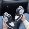 Кросівки Nike Air Jordan 1 Low Black/Medium Grey