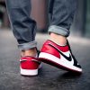 Кросівки Nike Air Jordan 1 Low Black Toe