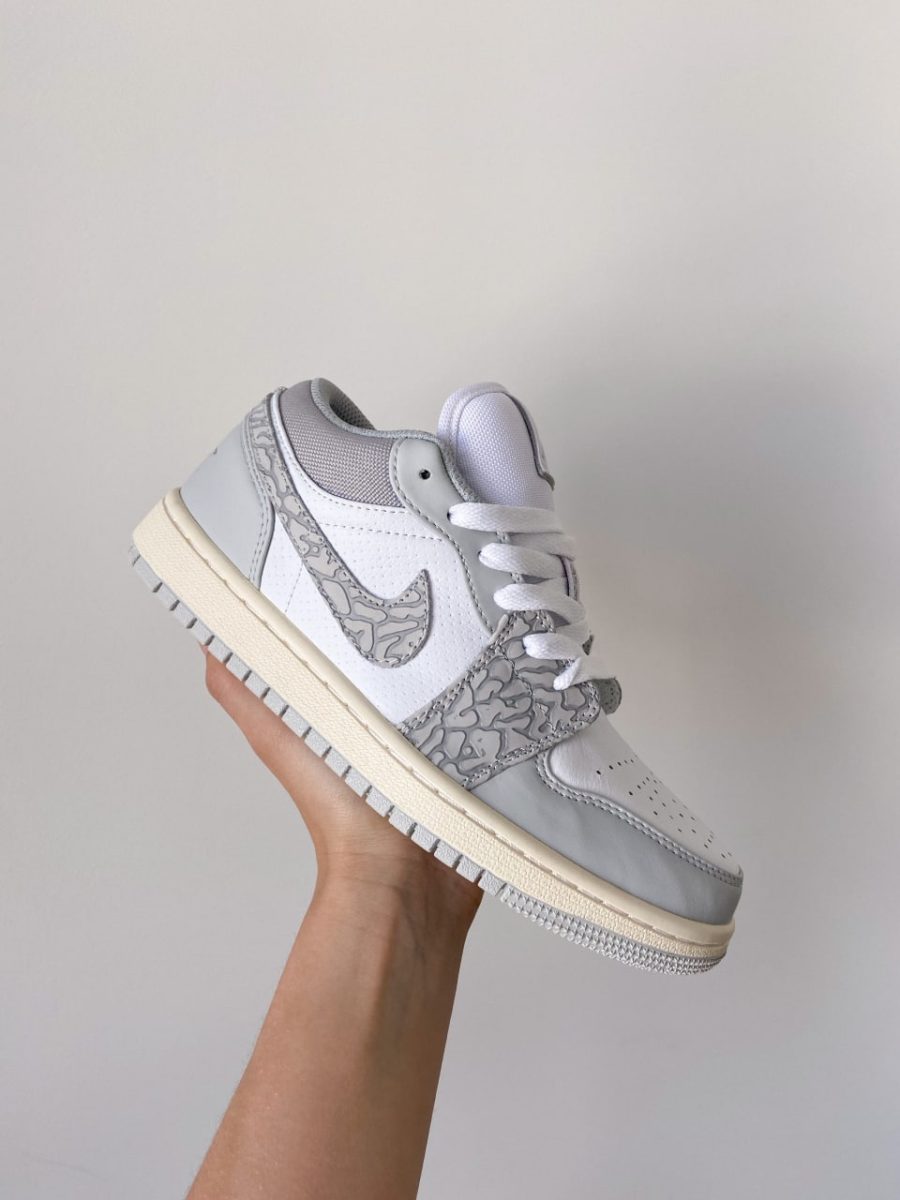 Кросівки Nike Air Jordan 1 Low Elephant Print