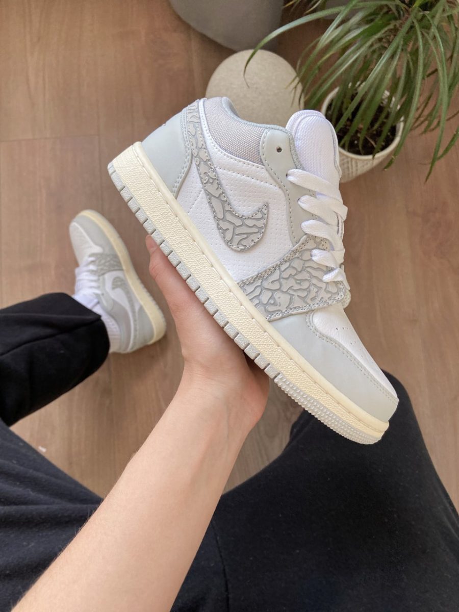 Кросівки Nike Air Jordan 1 Low Elephant Print
