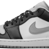 Кросівки Nike Air Jordan 1 Low Light Smoke Grey/White-Black