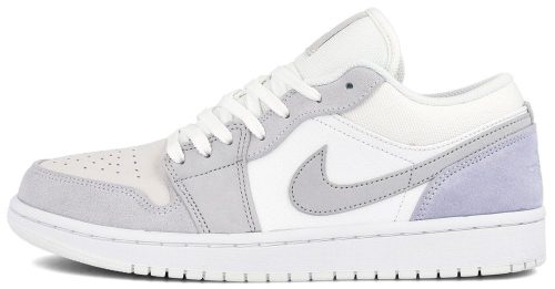 Кроссовки Nike Air Jordan 1 Low Paris White/Sky Grey – Football Grey