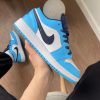 Кросівки Nike Air Jordan 1 Low UNC White/University Blue