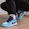 Кросівки Nike Air Jordan 1 Low UNC White/University Blue