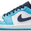 Кросівки Nike Air Jordan 1 Low UNC White/University Blue