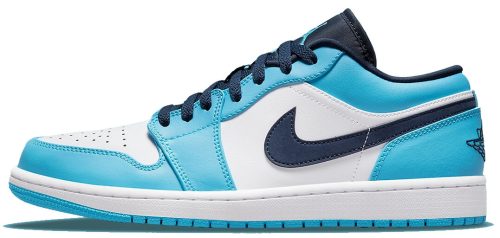 Кроссовки Nike Air Jordan 1 Low UNC White/University Blue