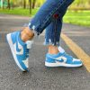 Кросівки Nike Air Jordan 1 Low University Blue/White