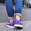 Кросівки Nike Air Jordan 1 Low White/Black-Court Purple