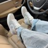 Кросівки Nike Air Jordan 1 Low Paris White/Sky Grey — Football Grey