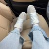 Кросівки Nike Air Jordan 1 Low Paris White/Sky Grey — Football Grey