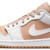Кросівки Nike Air Jordan 1 Low White Tan