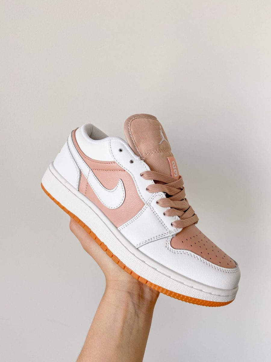 Кросівки Nike Air Jordan 1 Low White Tan