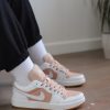 Кросівки Nike Air Jordan 1 Low White Tan