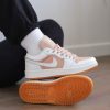 Кросівки Nike Air Jordan 1 Low White Tan