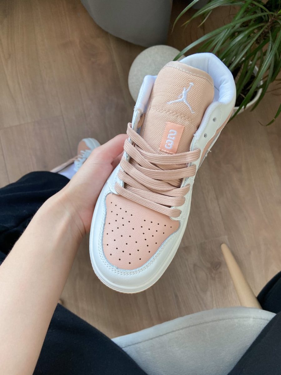 Кросівки Nike Air Jordan 1 Low White Tan