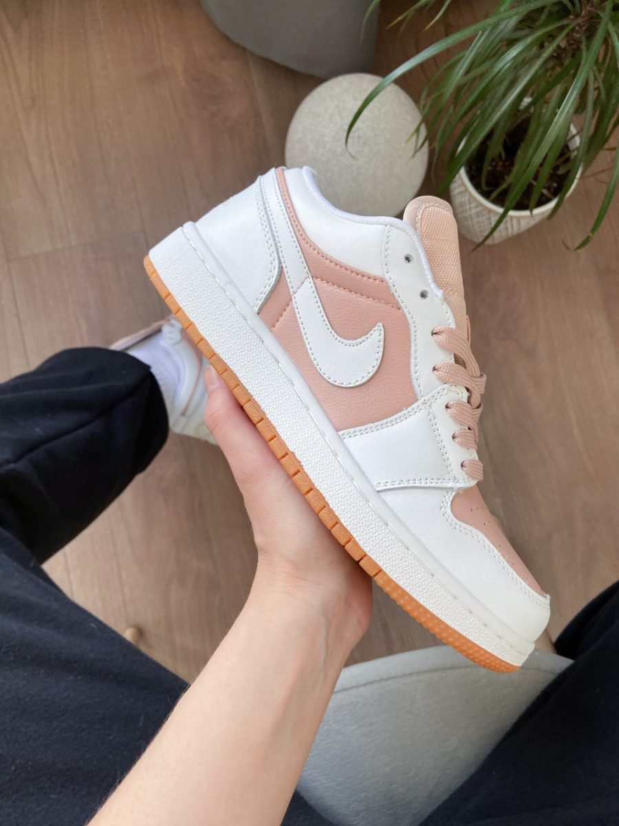 Кросівки Nike Air Jordan 1 Low White Tan