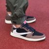 Кросівки Nike Air Jordan 1 Low x Travis Scott Mocha