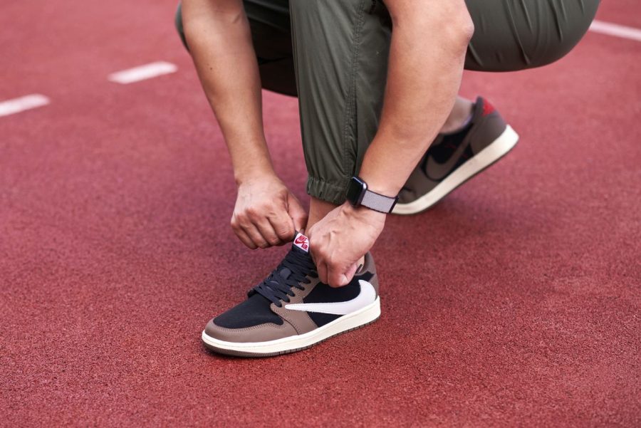 Кросівки Nike Air Jordan 1 Low x Travis Scott Mocha