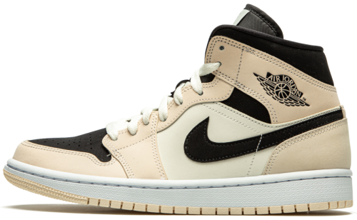 Кроссовки Nike Air Jordan 1 Mid Barely Orange