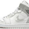 Кроссовки Nike Air Jordan 1 Mid Grey Camo