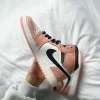 Кросівки Nike Air Jordan 1 Mid Pink/Quartz