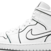 Кроссовки Nike Air Jordan 1 Mid SE Iridescent Reflective White