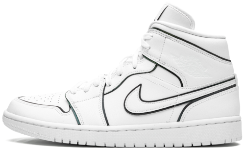 Кроссовки Nike Air Jordan 1 Mid SE Iridescent Reflective White