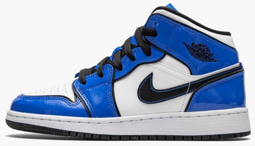 Кроссовки Nike Air Jordan 1 Mid Signal Blue