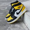 Кросівки Nike Air Jordan 1 Mid Yellow Toe/Black