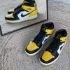 Кросівки Nike Air Jordan 1 Mid Yellow Toe/Black
