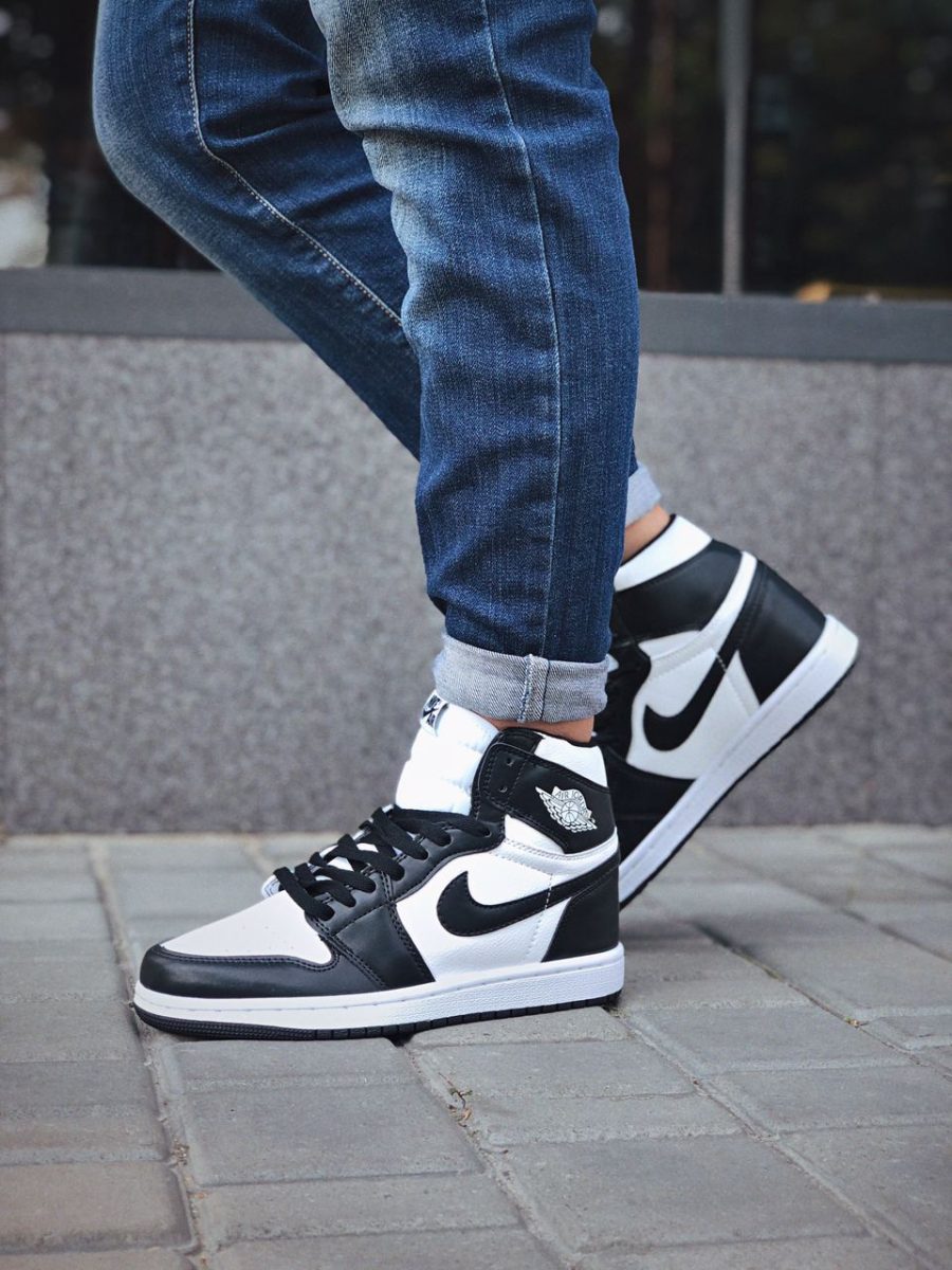 Кросівки Nike Air Jordan 1 Retro High OG Black White