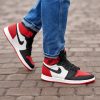 Кросівки Nike Air Jordan 1 Retro High OG Bred Toe