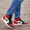 Кросівки Nike Air Jordan 1 Retro High OG Bred Toe