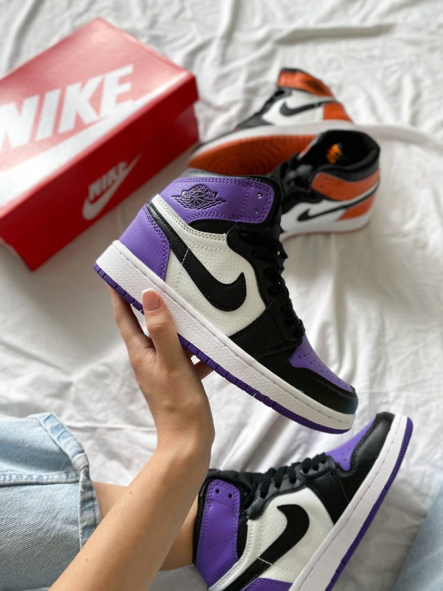 Кросівки Nike Air Jordan 1 Retro High OG GS Court Purple