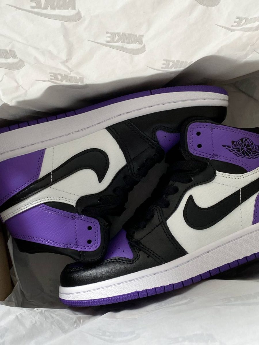 Кросівки Nike Air Jordan 1 Retro High OG GS Court Purple