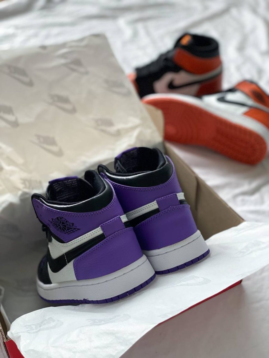 Кросівки Nike Air Jordan 1 Retro High OG GS Court Purple