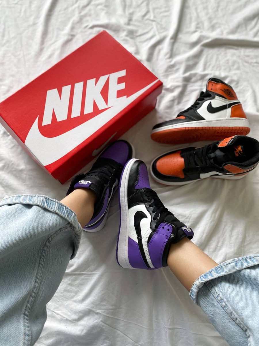 Кросівки Nike Air Jordan 1 Retro High OG GS Court Purple