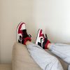 Кросівки Nike Air Jordan 1 Retro High Satin Snake Chicago