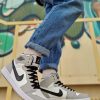 Кроссовки Nike Air Jordan 1 Retro Mid Smoke Grey