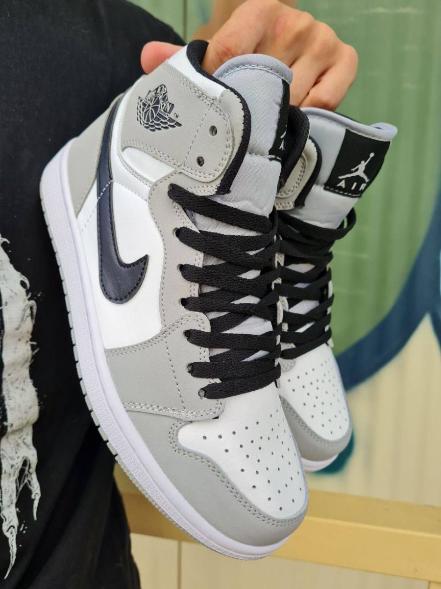 Кроссовки Nike Air Jordan 1 Retro Mid Smoke Grey