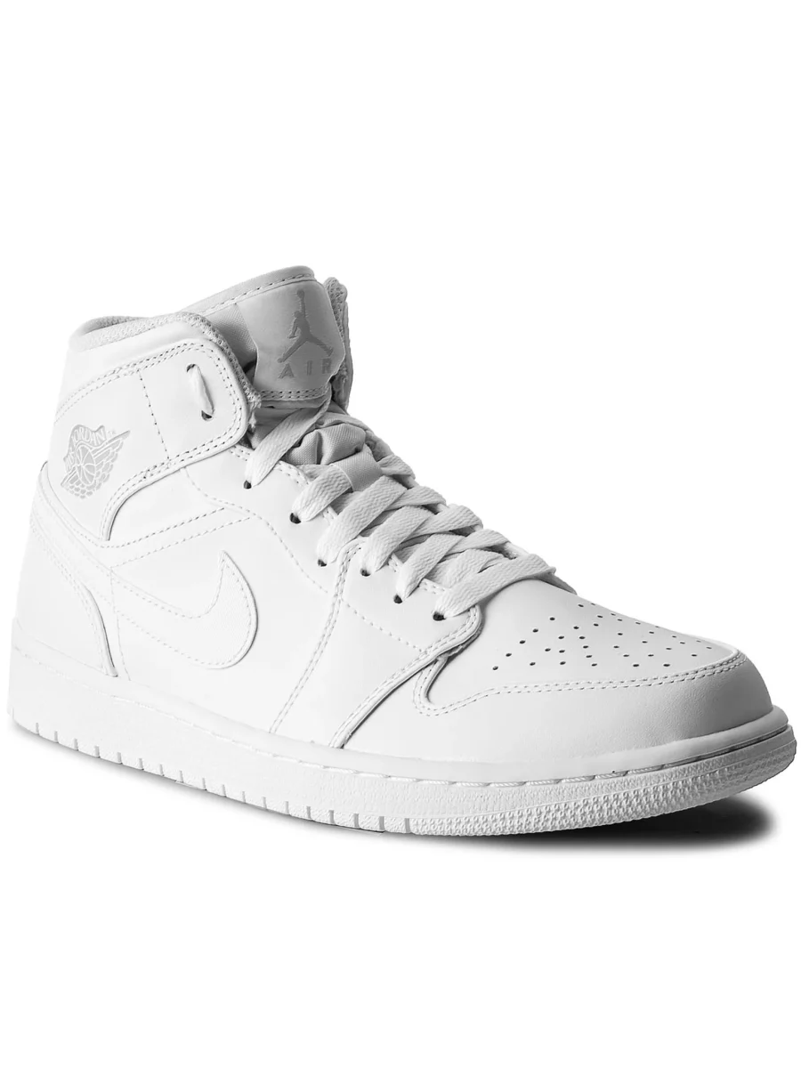 Кроссовки Nike Air Jordan 1 Retro Mid White