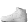 Кроссовки Nike Air Jordan 1 Retro Mid White