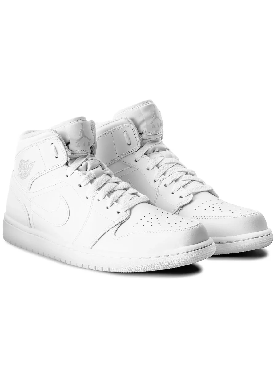Кроссовки Nike Air Jordan 1 Retro Mid White