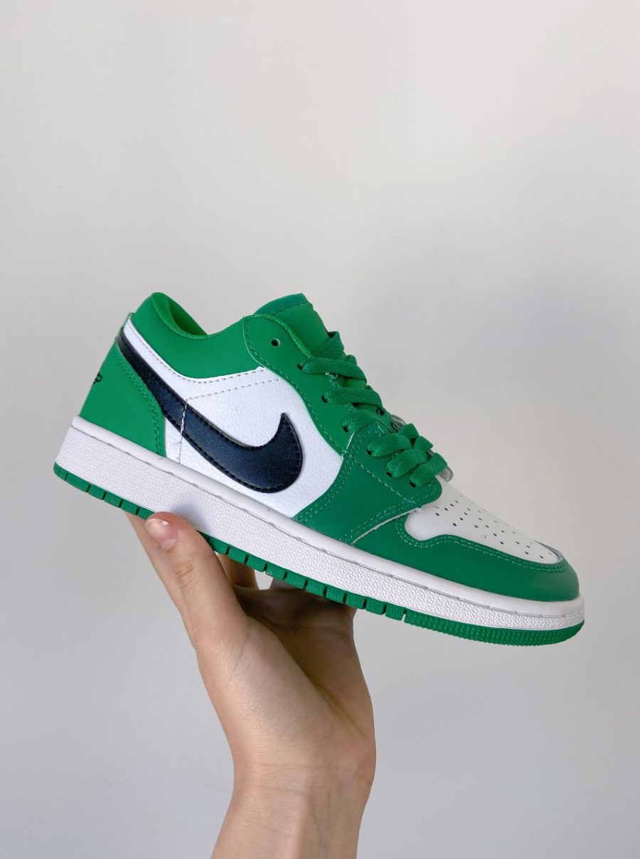 Кроссовки Nike Air Jordan 1 low Pine Green