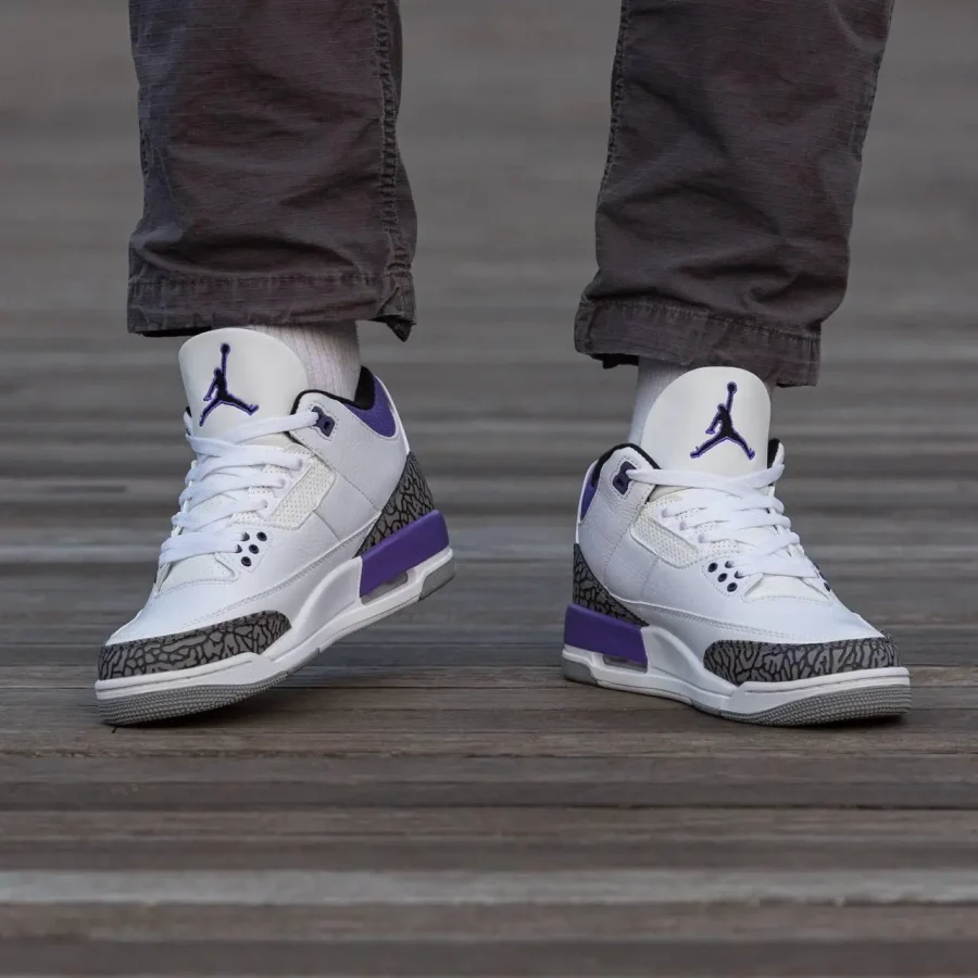 Кроссовки Nike Air Jordan 3 Retro Dark Iris