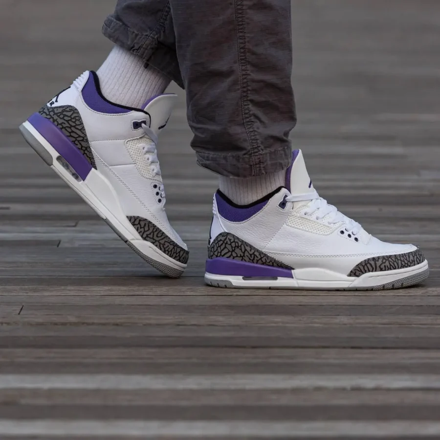 Кроссовки Nike Air Jordan 3 Retro Dark Iris