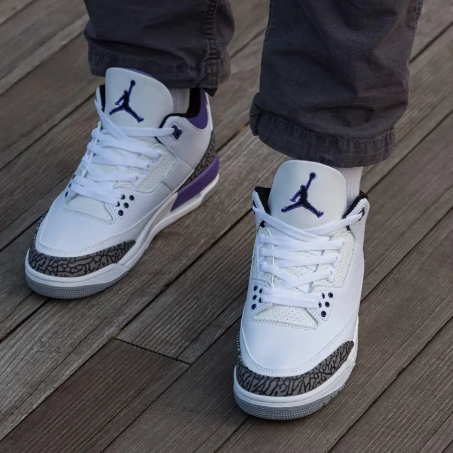 Кроссовки Nike Air Jordan 3 Retro Dark Iris