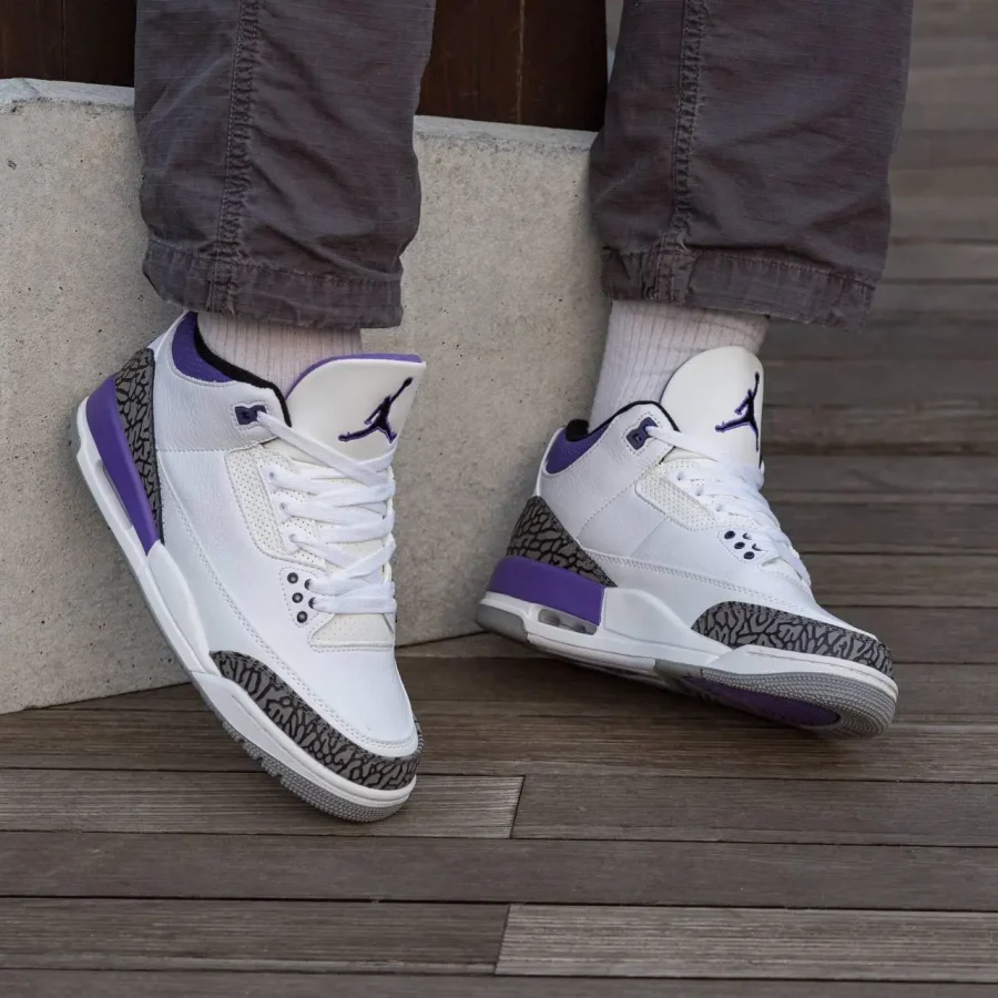 Кроссовки Nike Air Jordan 3 Retro Dark Iris