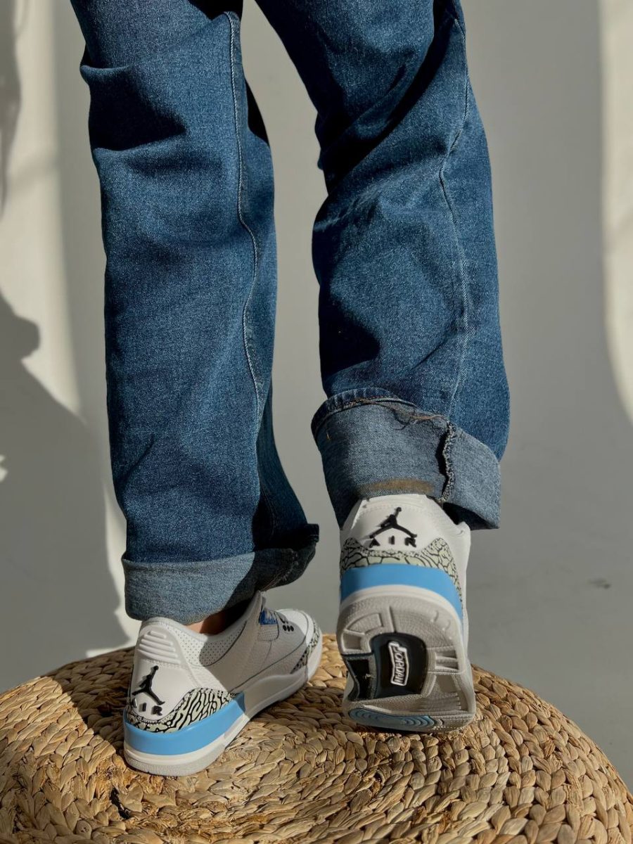 Кроссовки Nike Air Jordan 3 Retro UNC