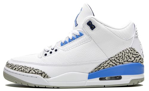 Кроссовки Nike Air Jordan 3 Retro UNC